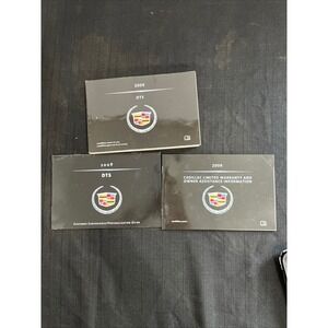 2009 Cadillac DTS Owners Manual Warranty Customer Convenience Guide‎ Set OEM